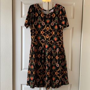 LuLaRoe Floral Amelia Dress Size 3XL